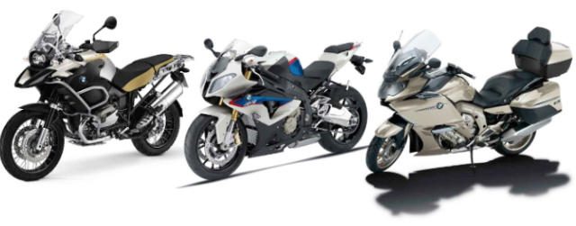 BMW Motorcycle range
