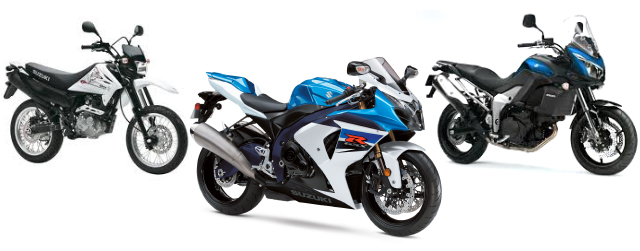 Suzuki Motorcycle range