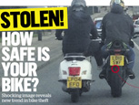 STOLEN - HOW SAFE IS YOUR BIKE - Shocking Image Reveals Trend In Bike Theft